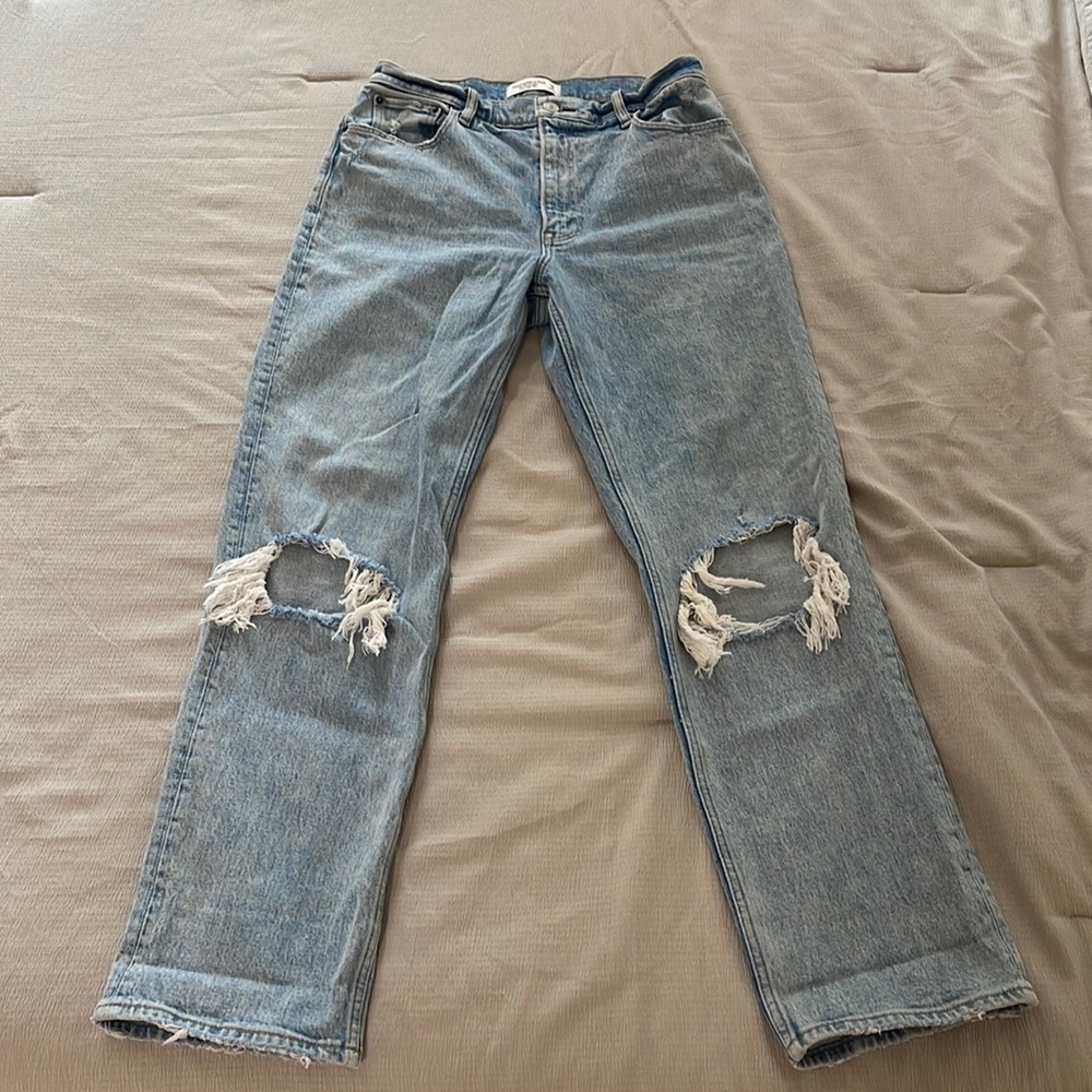 Abercrombie & Fitch 90s Straight Ultra High Rise jeans